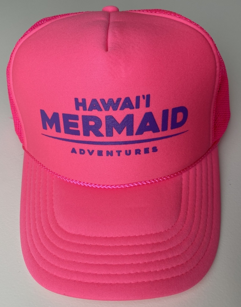 Hawaii Mermaid Adventures Hat Pink