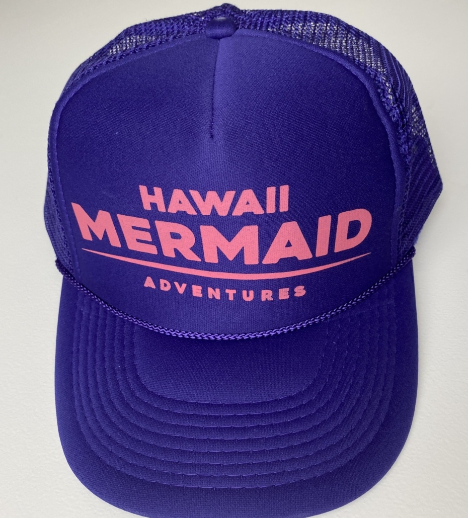 Hawaii Mermaid Adventures Hat Purple